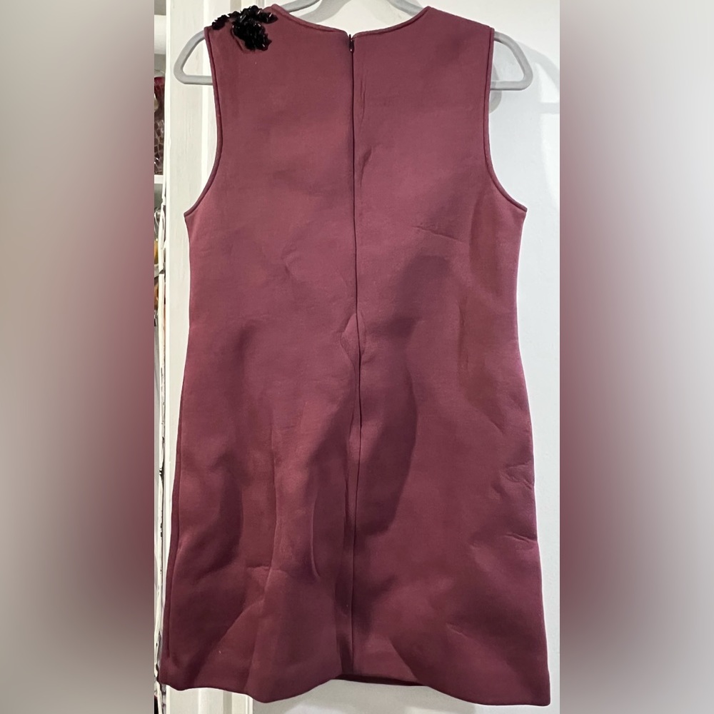 Anthropologie Sequined Shift Mini Dress Dhruv Kapoor Size Small Embroidered LN - Picture 2 of 13